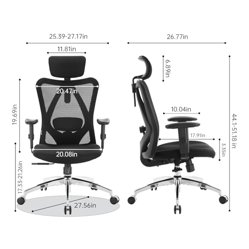 Ergonomic Office Chair for Big and Tall People - All-Day Comfort for Serious Desk Time
