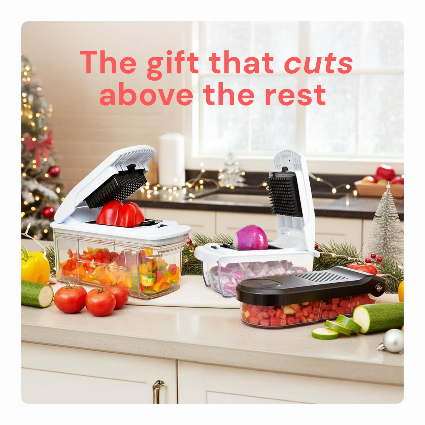 Original Pro Chopper - Vegetable & Food Chopper/Spiralizer