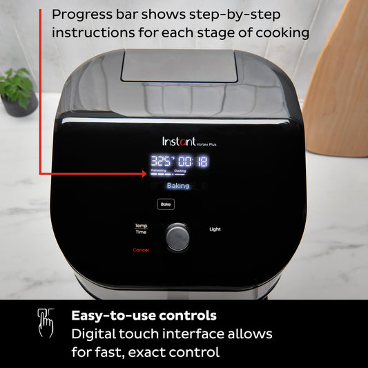 Instant Pot Vortex Plus 6QT Air Fryer with Odor Erase Technology