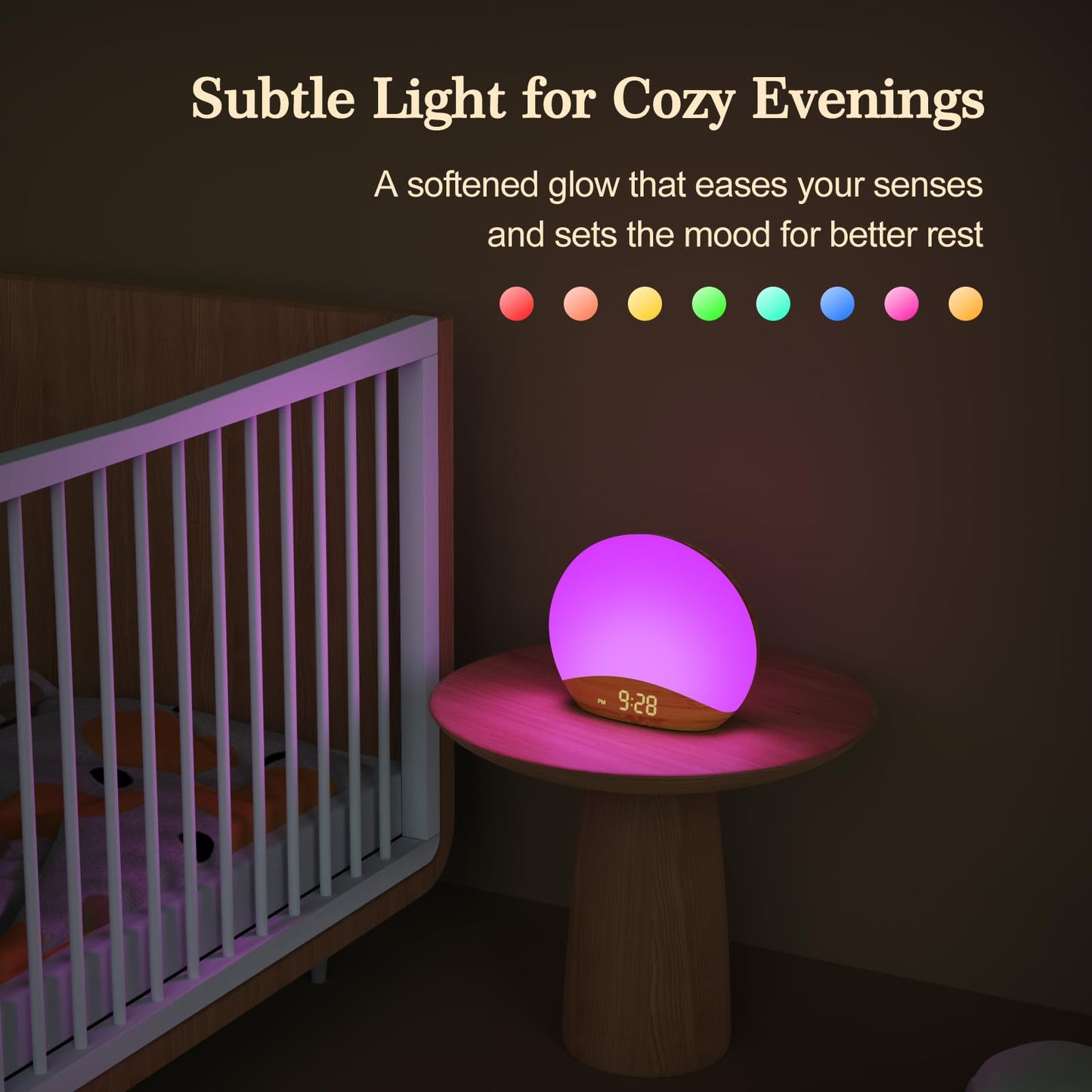 Gentle Wake Sunrise Alarm Clock and Sound Machine