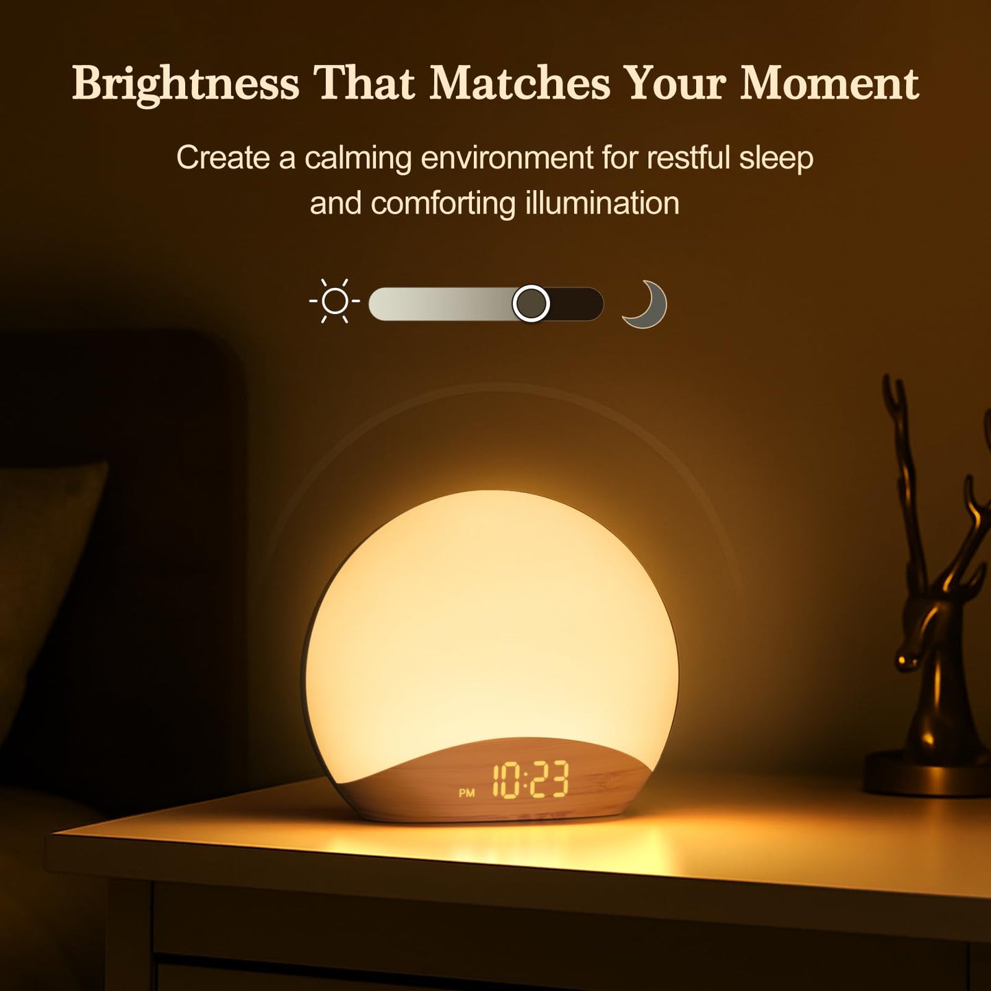 Gentle Wake Sunrise Alarm Clock and Sound Machine