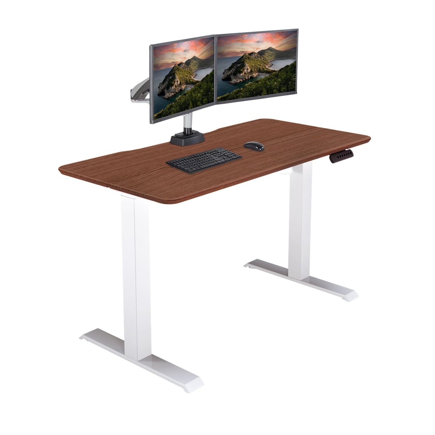 Vari Essential Electric Standing Desk for Home Office – 48x24 Sit-Stand VariDesk