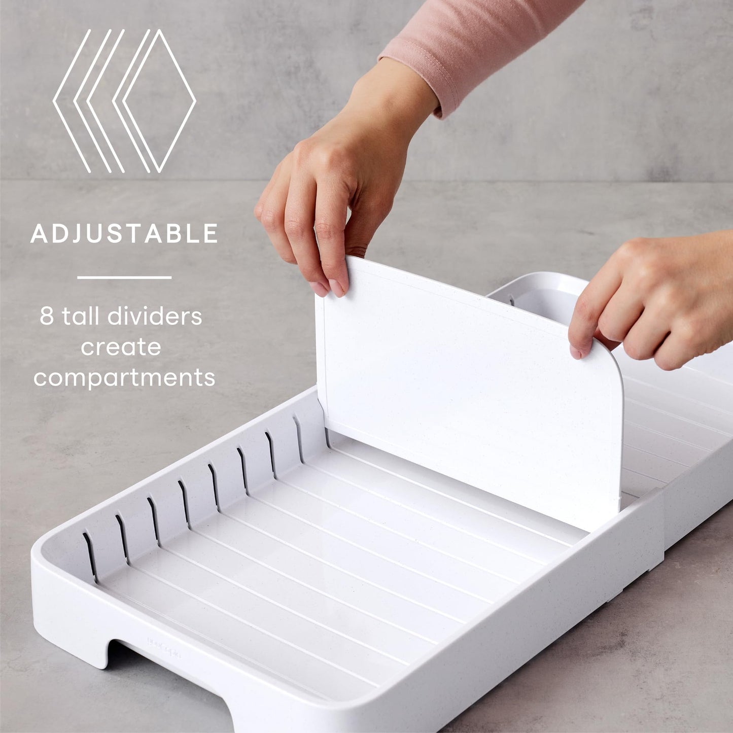 StoraLid Expandable 40-Lid Food Container Organizer