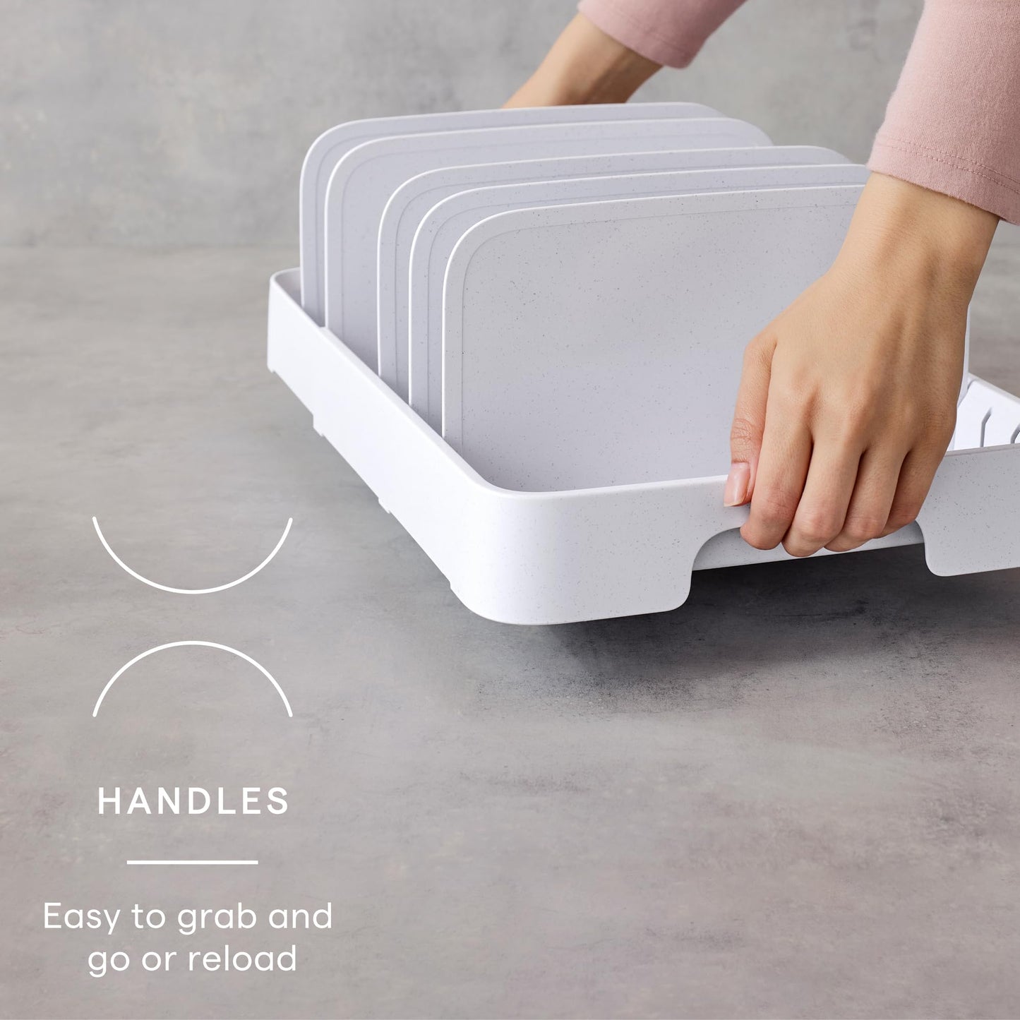 StoraLid Expandable 40-Lid Food Container Organizer